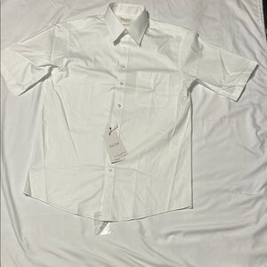 gold Label Roundtree & yorke Classic White Men's Shirt
